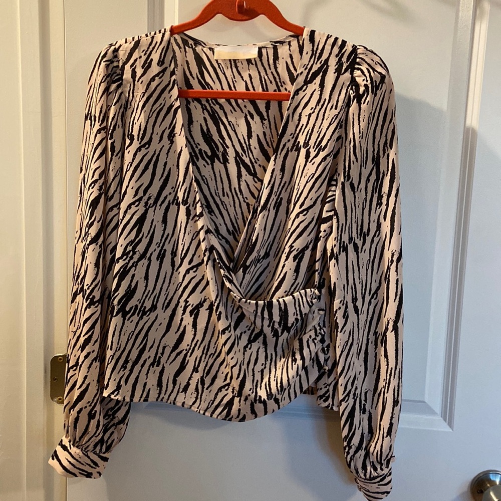 Wrap blouse